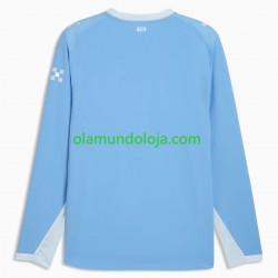 Camisola Manchester City Homem Equipamento Primeiro 2026-2027 Manga Comprida